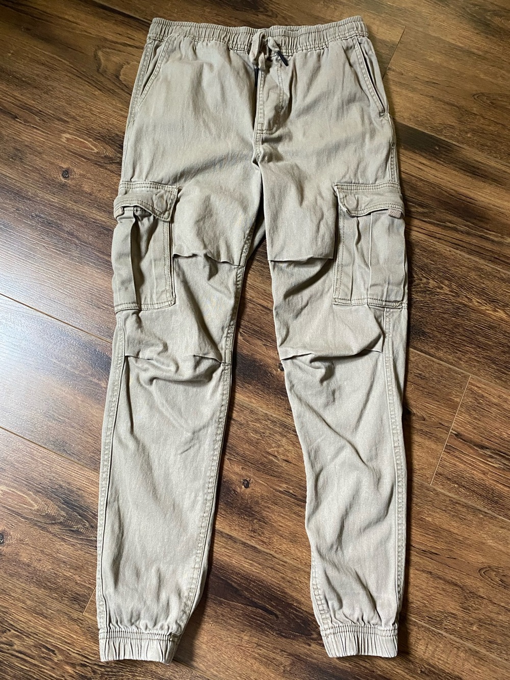 Aeropostale relaxed cargo jogger pants size XS khaki high rise